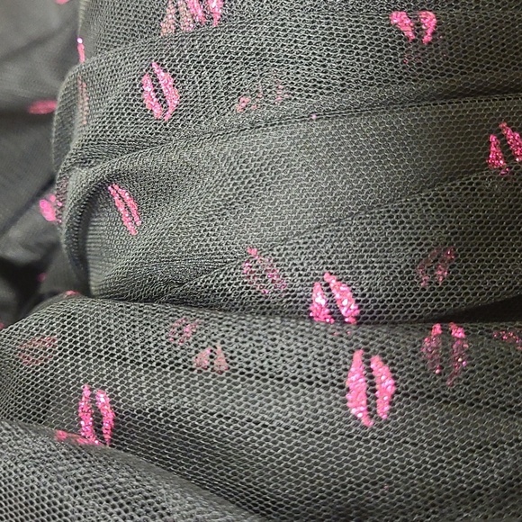 NWT Betsey Johnson Lips tulled Dress - Picture 4 of 5